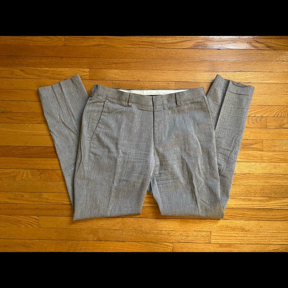 J. CREW Ludlow Grey Slim-Fit Suit Pant - Picture 2 of 10